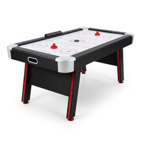 5 Ft. Air Hockey Table with Led Electronic Scorer — Studio Shot