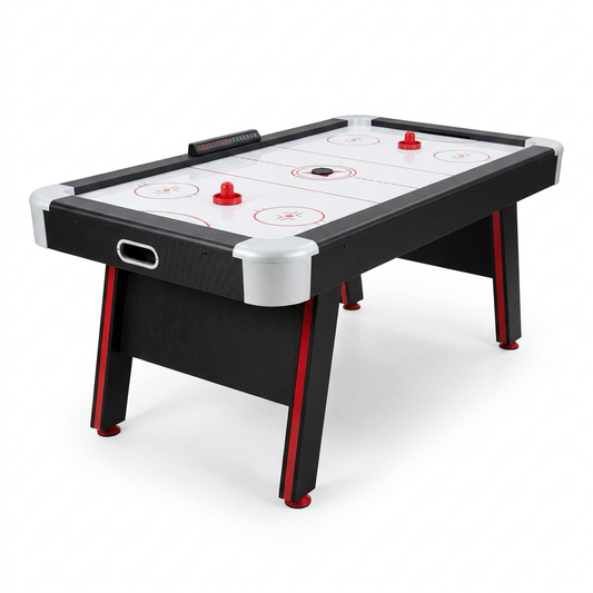 5 Ft. Air Hockey Table with Led Electronic Scorer — Studio Shot