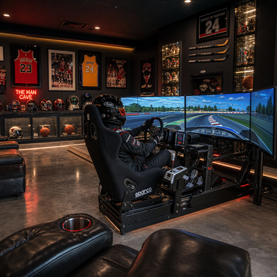 Racing Simulator Full Racing Movement