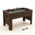 Foosball Table Built for Family Game Rooms, 55 Inch Standard Size, Anti-Slip Handles, Adjustable Legs