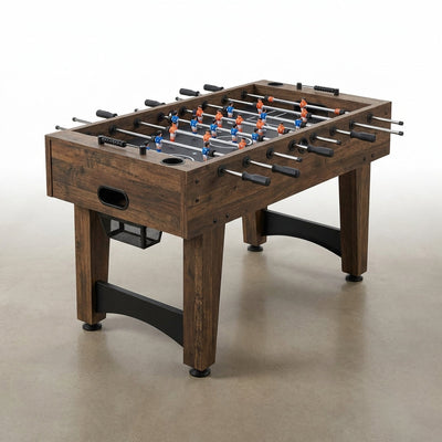 Multi Game Table Built for Game Room Entertainment, Air Hockey, Ping Pong, Foosball, 54 Inch Size