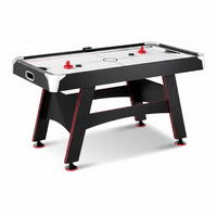 Air Hockey Table Built for Game Room Fun, 5 Ft Size, LED Electronic Scorer, 80 CFM Blower Motor